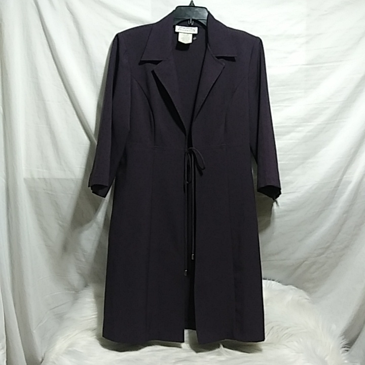 Sale Giorgio Fiorlini Collections Long Dressy Jacket Sz.10 Vintage New Condition